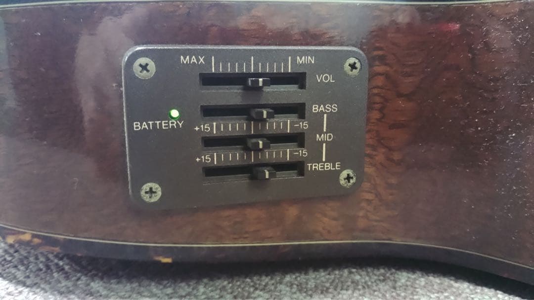 動作済 ペグ難有 ARIA The Sandpiper エレアコ アコギ