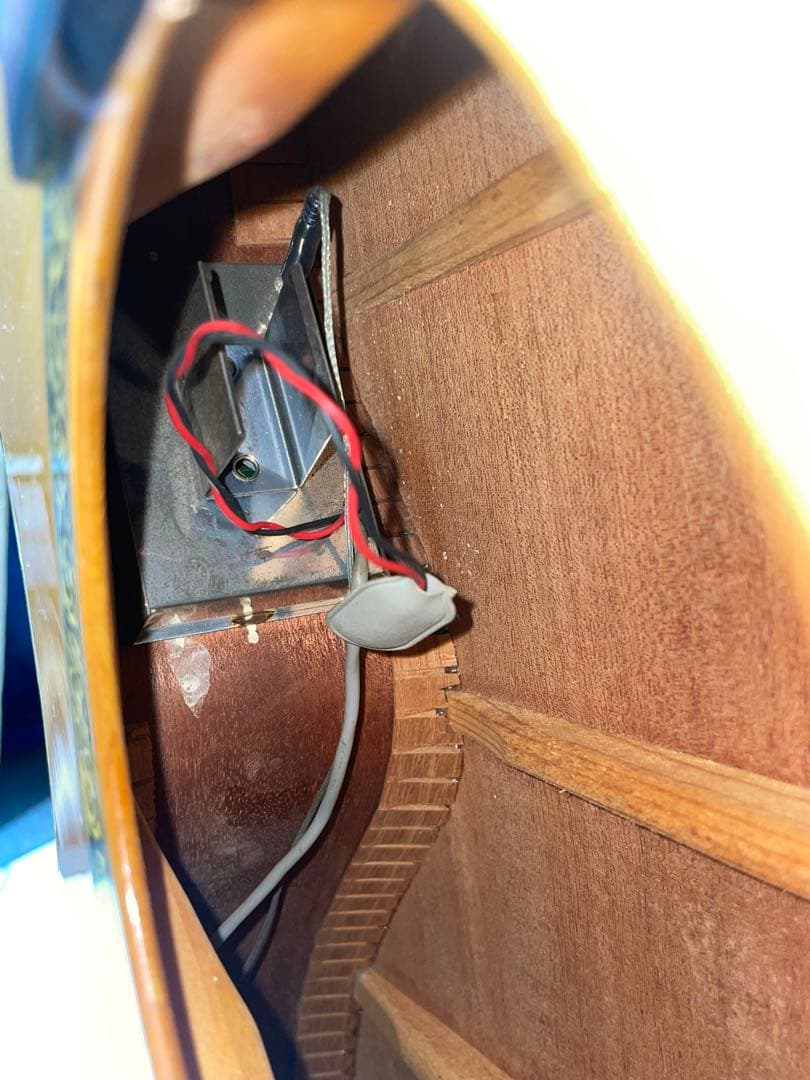 動作済 ペグ難有 ARIA The Sandpiper エレアコ アコギ