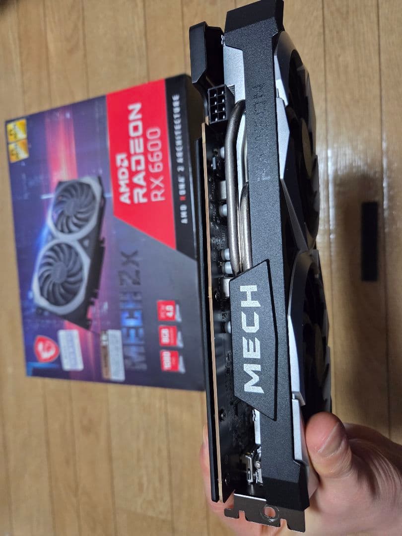 グラフィックボード・グラボ・ビデオカード MSI Radeon RX 6600 8GB mech 2x