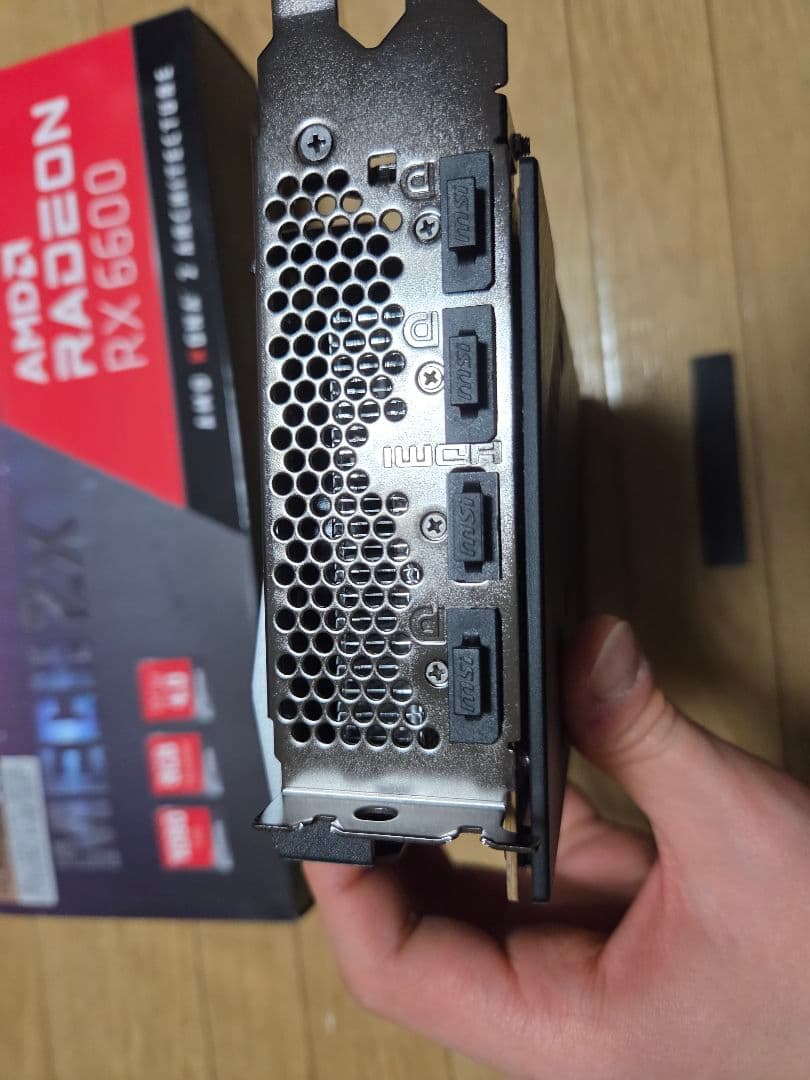 グラフィックボード・グラボ・ビデオカード MSI Radeon RX 6600 8GB mech 2x