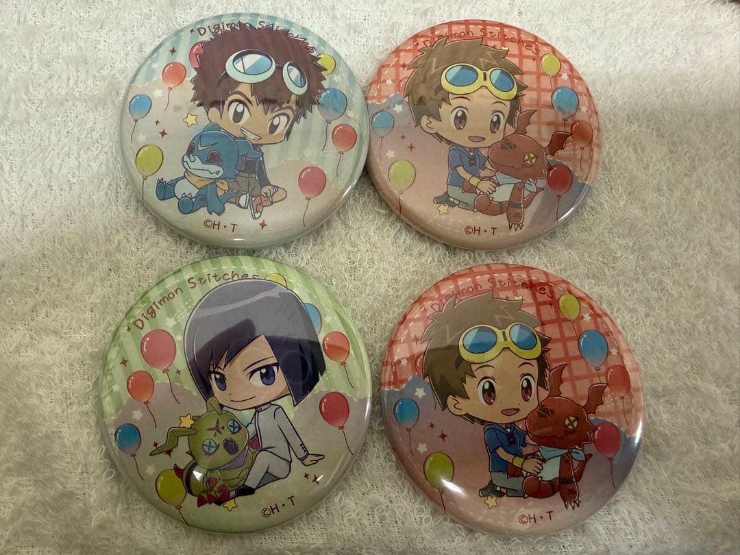 デジモン　缶バッジ　まとめ売り