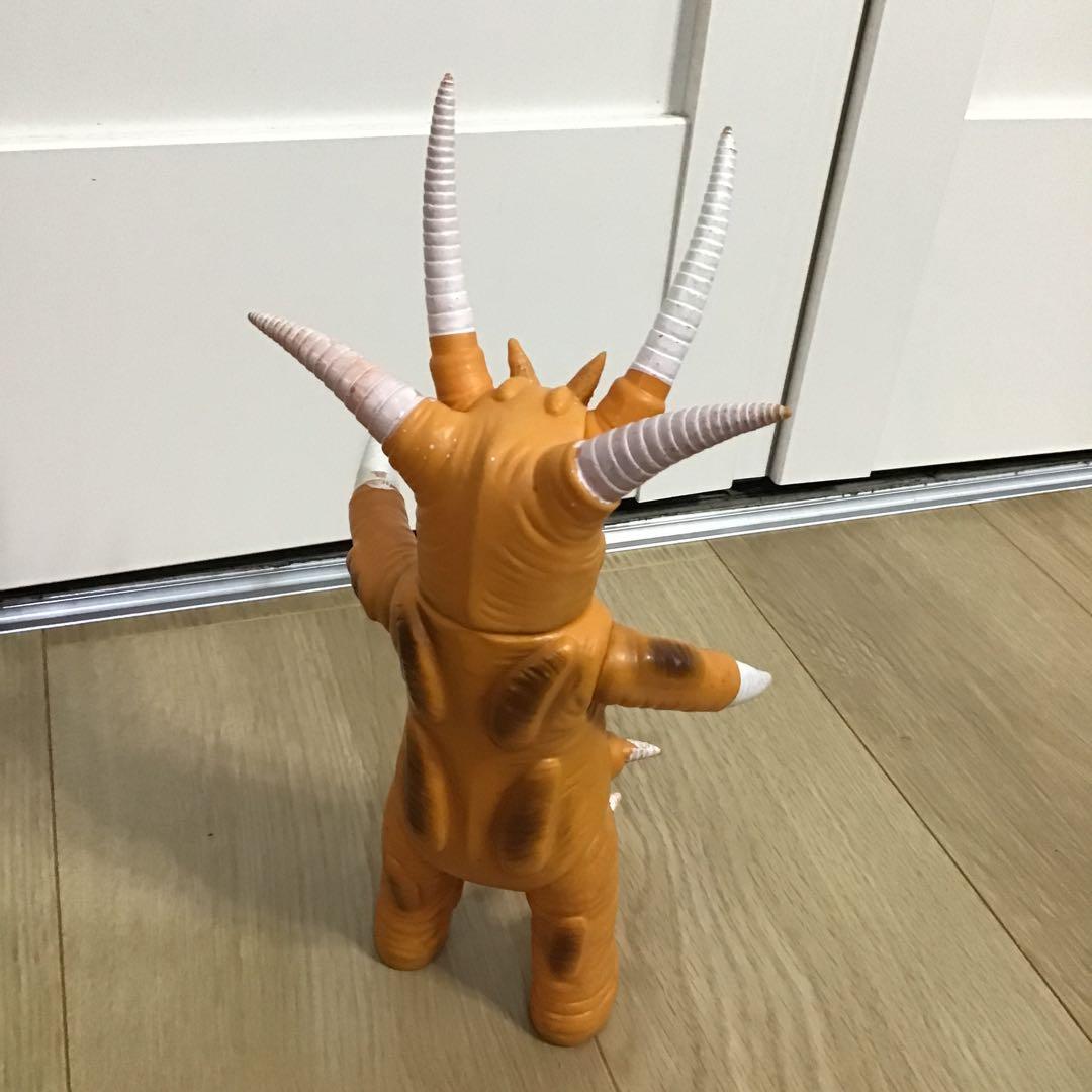 期間限定　昭和レトロ　当時物　ブルマック　ソフビ　ミラーマン　怪獣　ダークロン