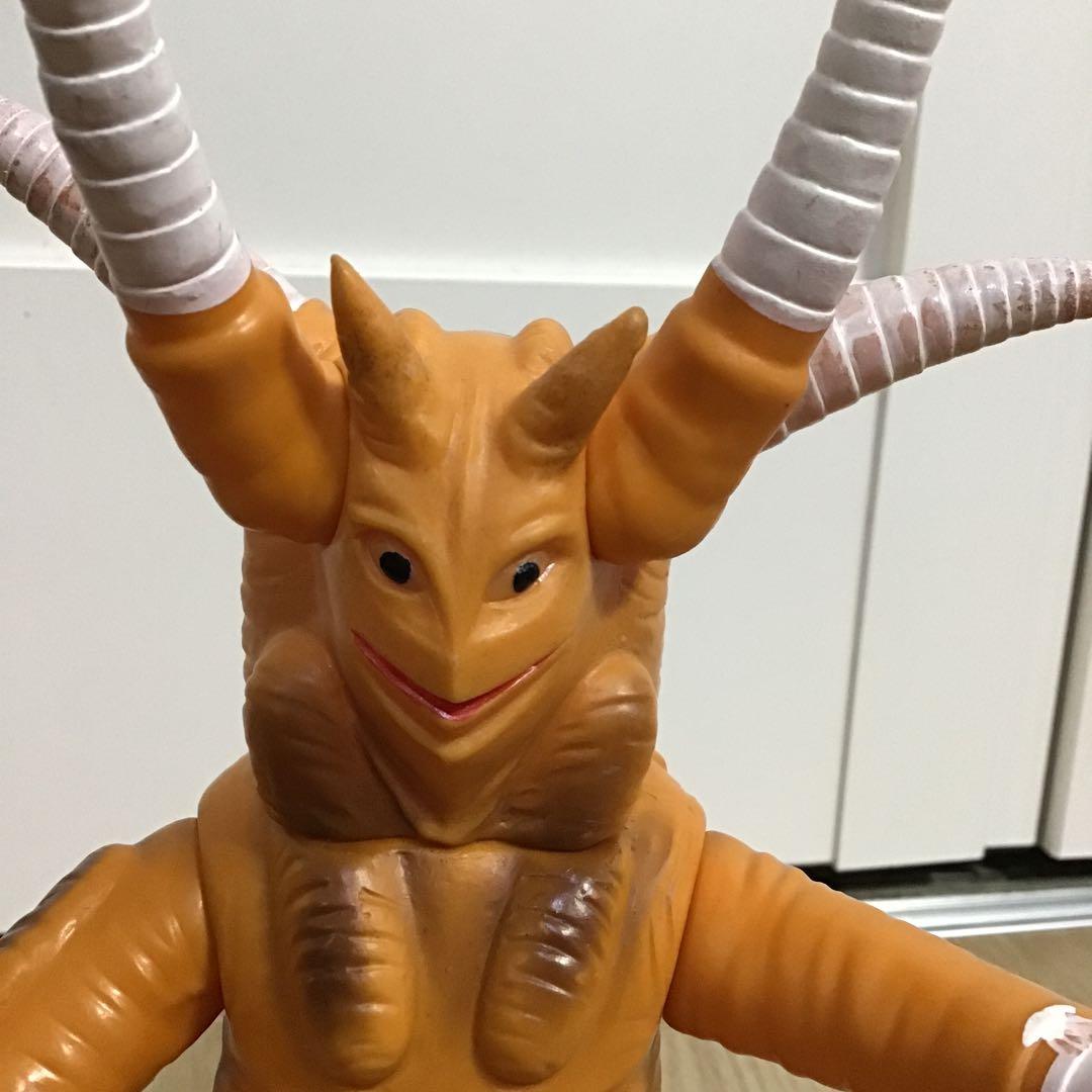 期間限定　昭和レトロ　当時物　ブルマック　ソフビ　ミラーマン　怪獣　ダークロン