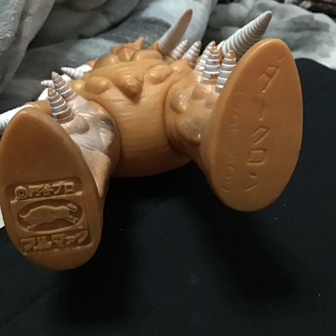 期間限定　昭和レトロ　当時物　ブルマック　ソフビ　ミラーマン　怪獣　ダークロン