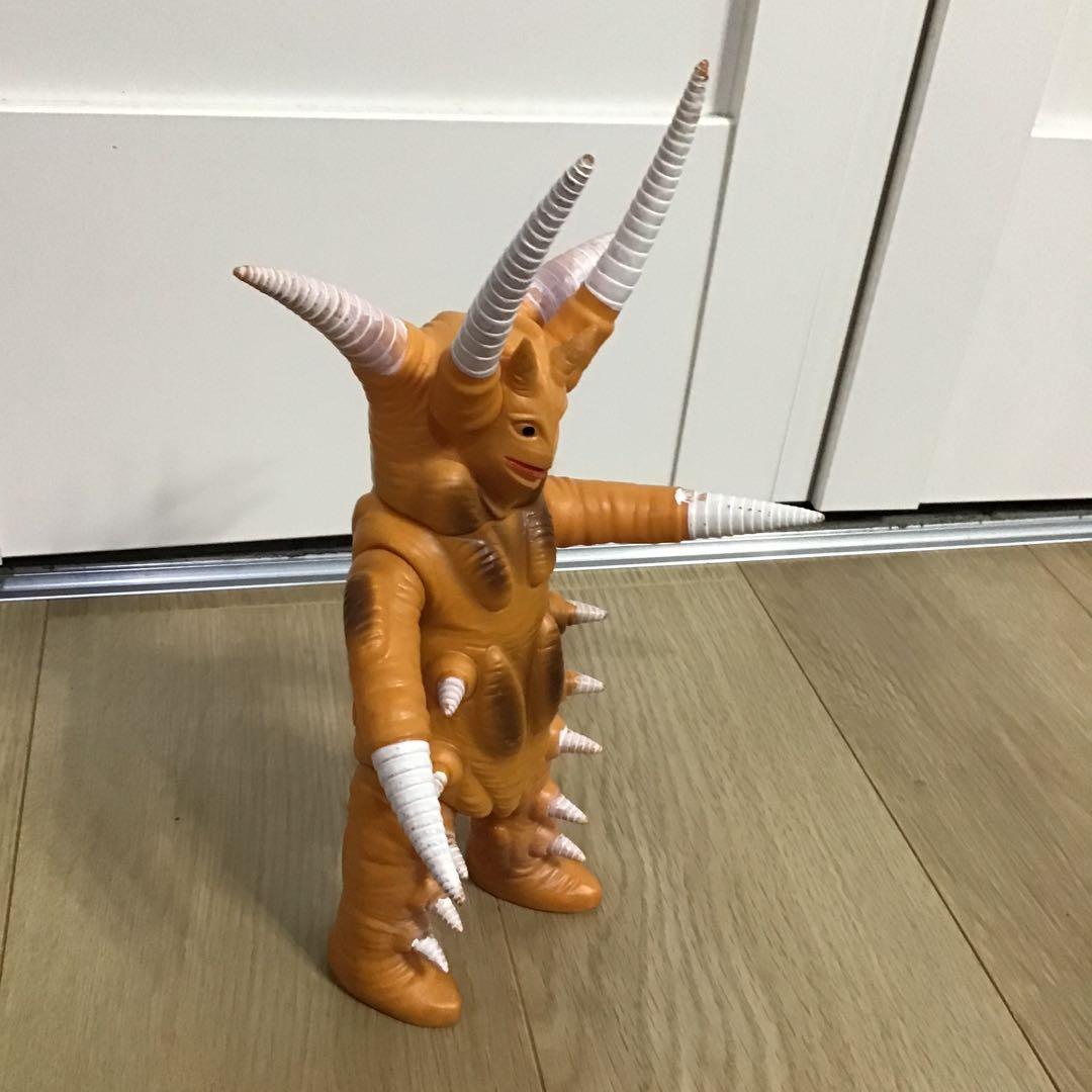 期間限定　昭和レトロ　当時物　ブルマック　ソフビ　ミラーマン　怪獣　ダークロン