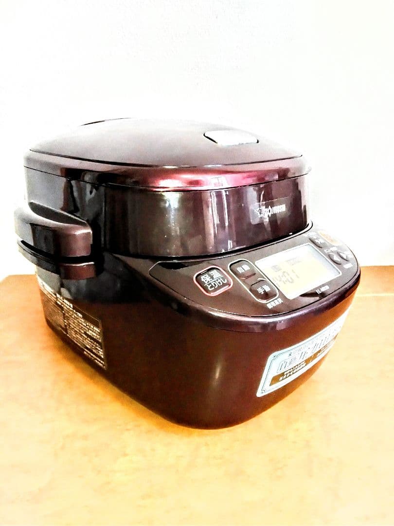 【美品】　象印 自動圧力IHなべ EL-MB30 煮込み自慢 ボルドー　圧力鍋