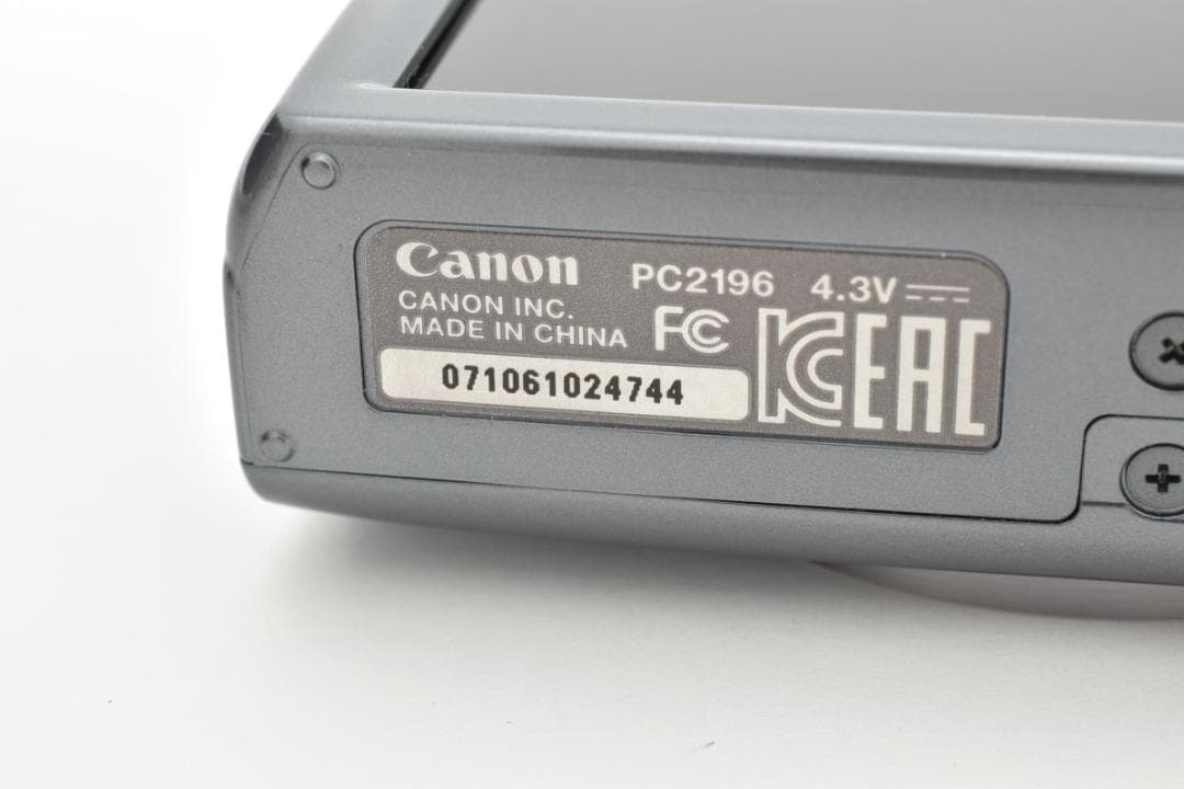 超美品 キヤノン IXY160 コンパクトデジタルカメラ シルバー Canon