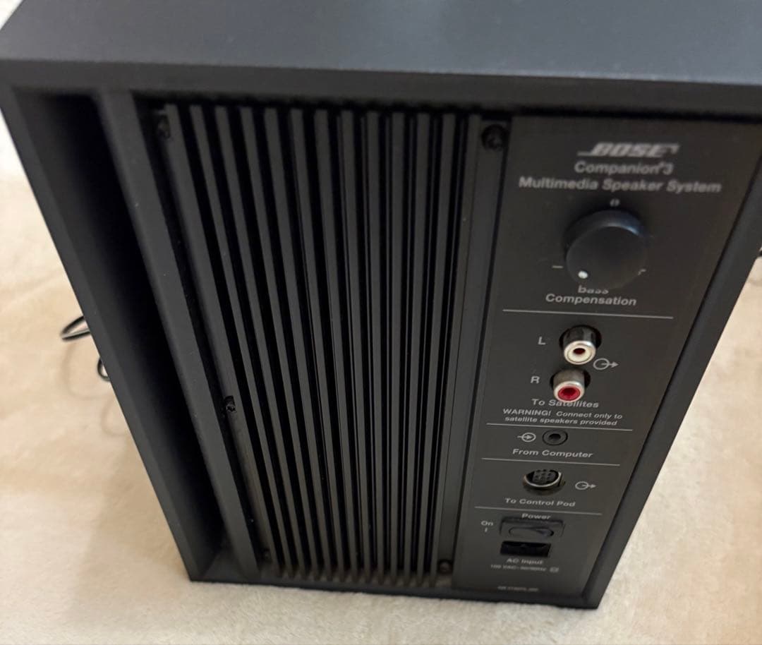 Bose Companion 3 ウーファースピーカーシステム