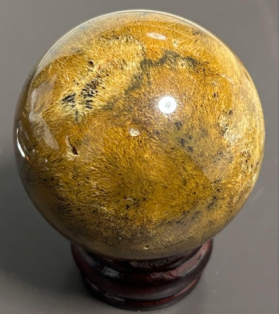 ゴールデンルチルクォーツ丸玉　200g