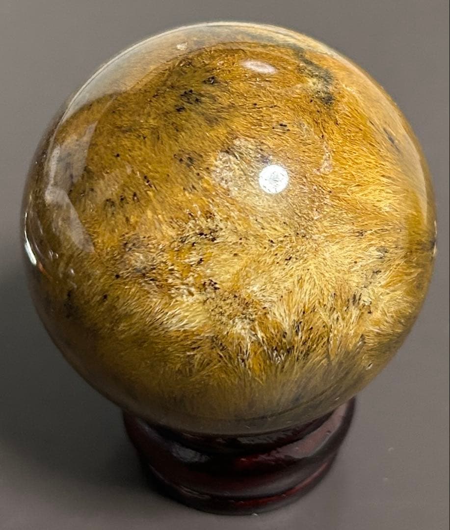 ゴールデンルチルクォーツ丸玉　200g