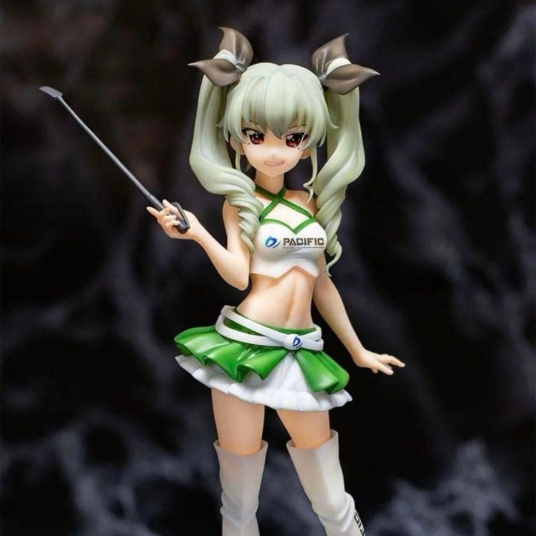 【未使用品】 ガルパン × PACIFIC　アンチョビ　フィギュア　プルクラ