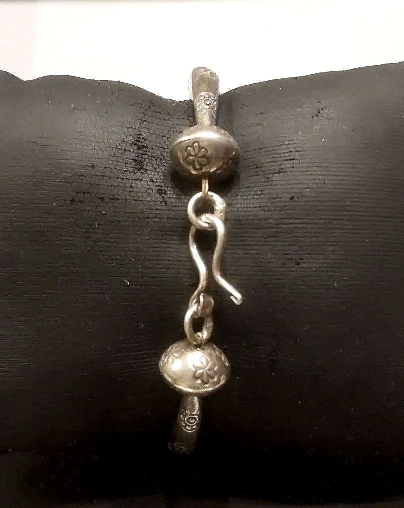 珍しい!! カレン族 ハートブレスレット 山岳民族 カレンシルバー タイ