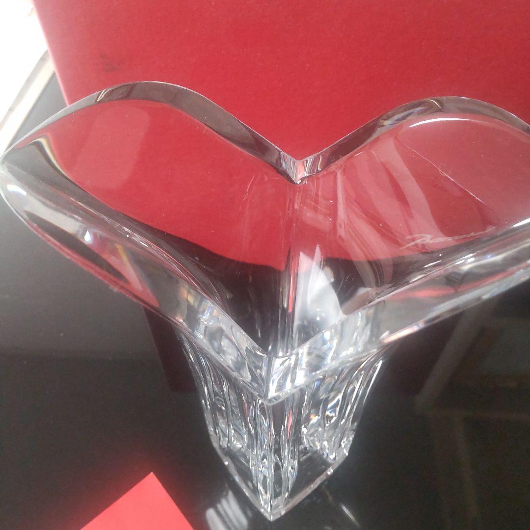Baccarat クリスタル花瓶 Y字型