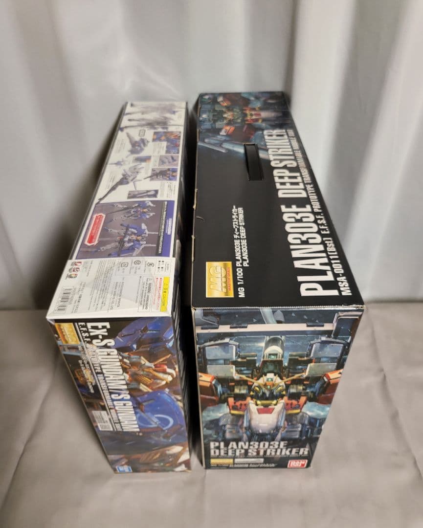 MG PLAN303Eディープストライカー & MG Ex-Sガンダム