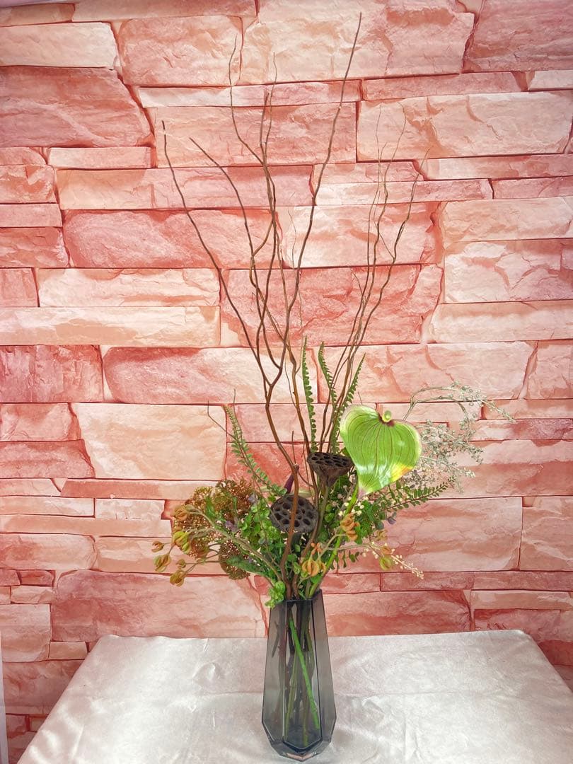 （022）造花 フラワーアレンジメント アートフラワー