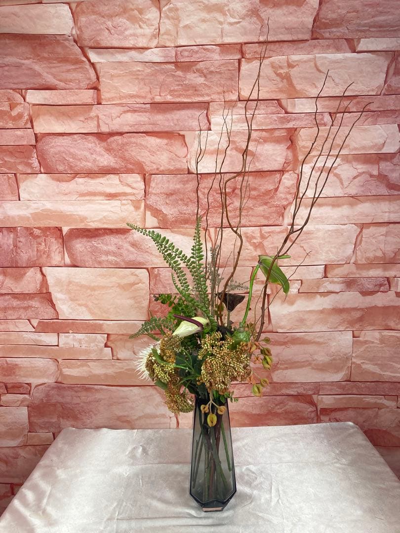 （022）造花 フラワーアレンジメント アートフラワー