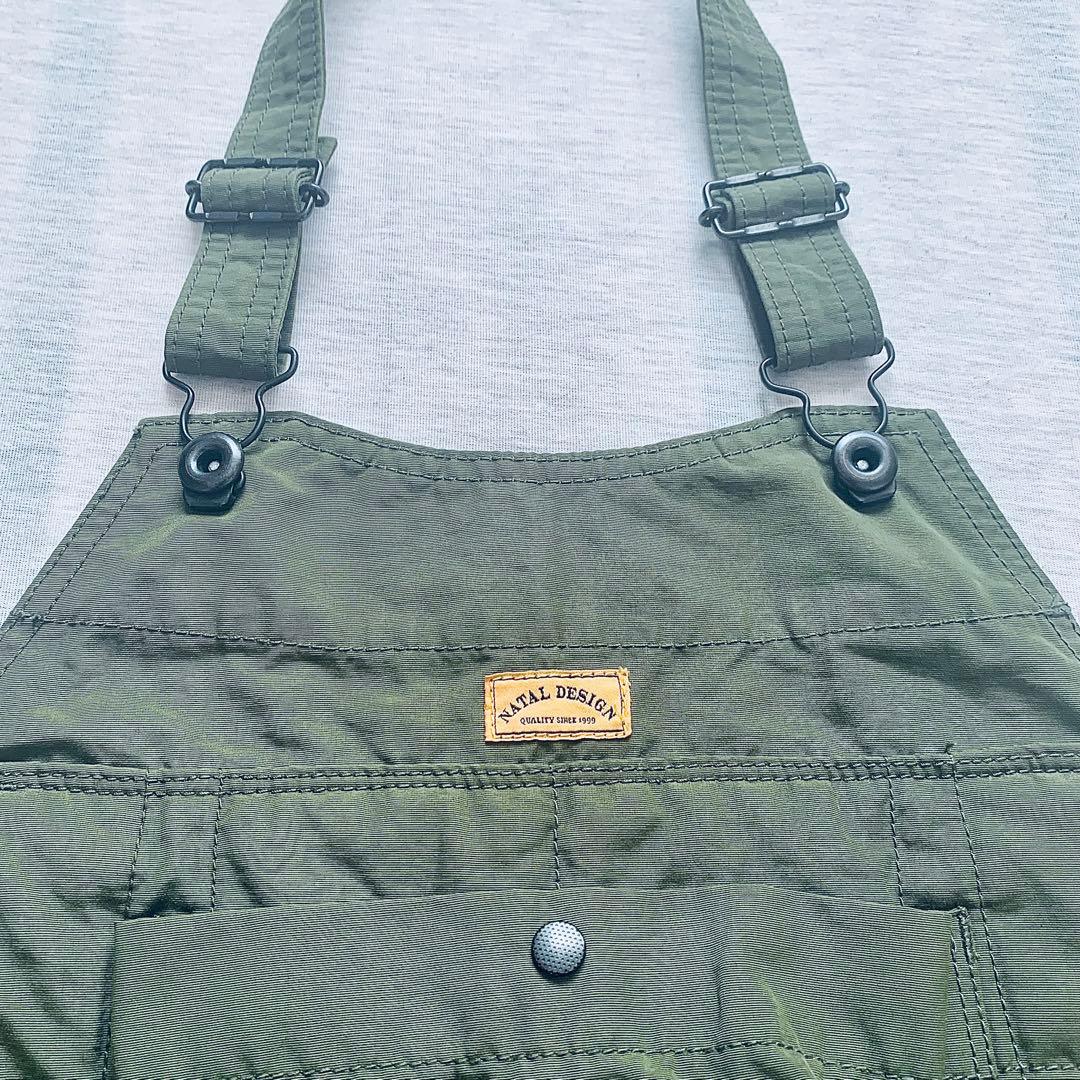 NATAL DESIGN オリーブグリーンエプロン