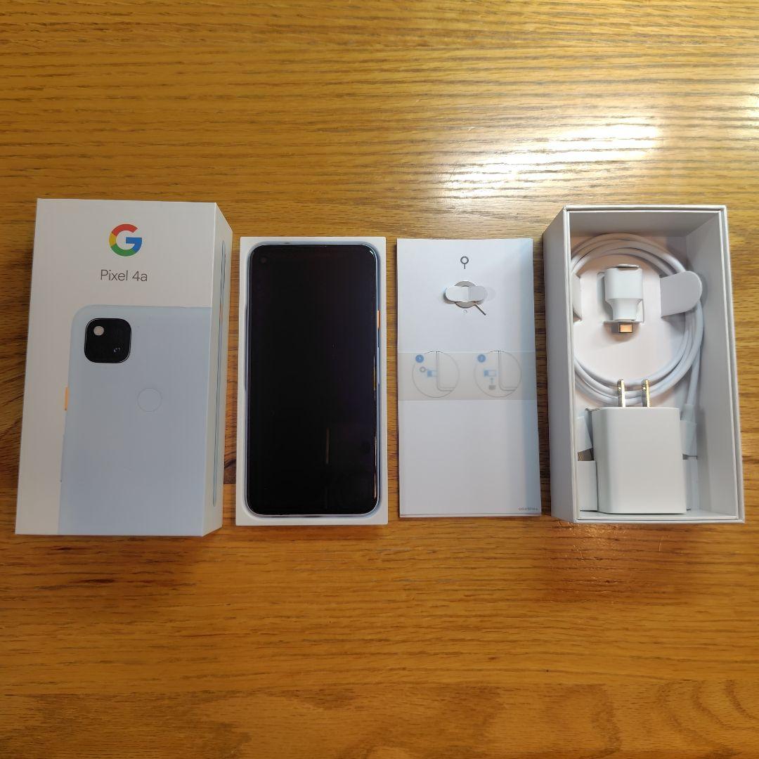 google pixel 4a　本体　付属品あり