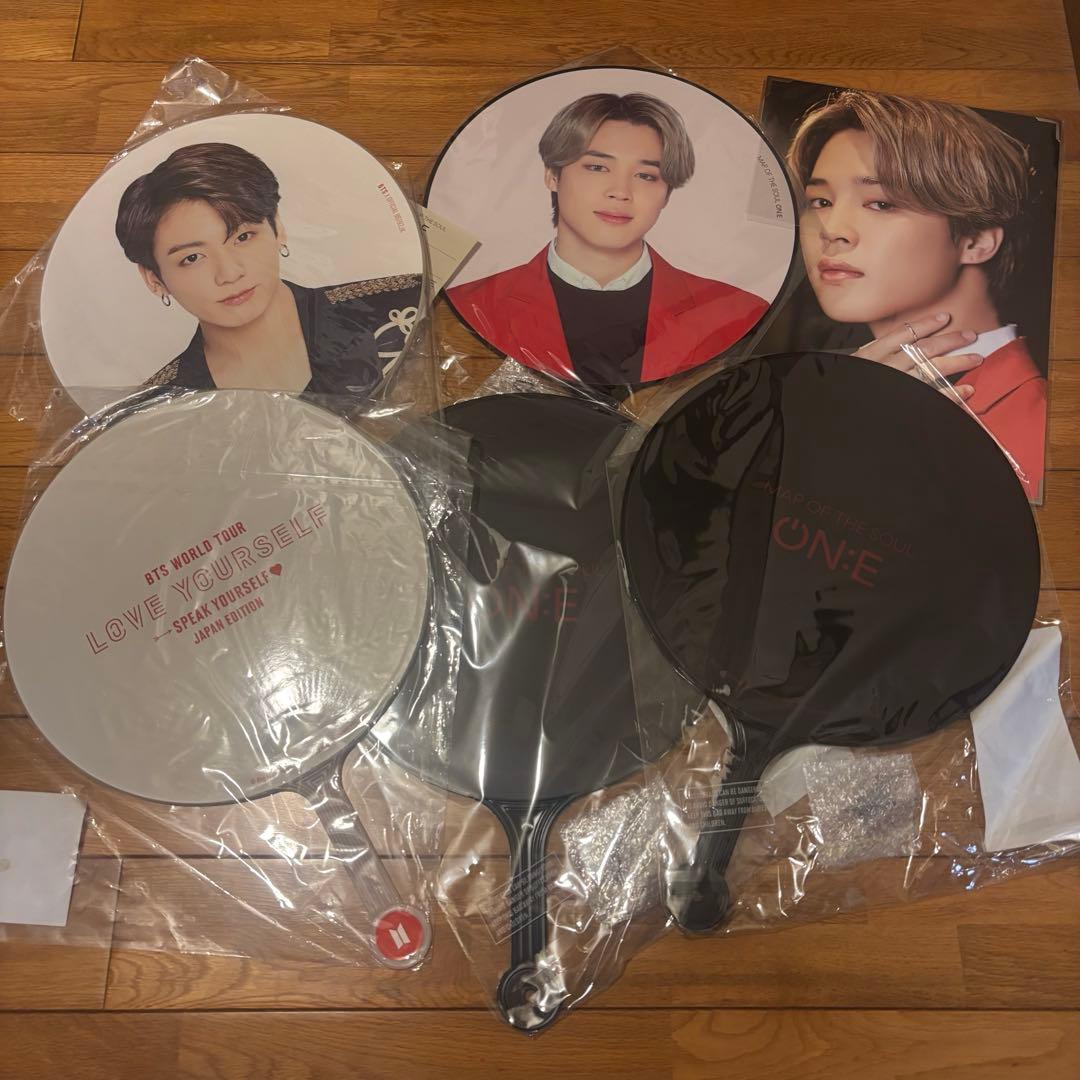 【公式未開封】BTS LYS ON:Eうちわプレミアムフォト 6点まとめ売り