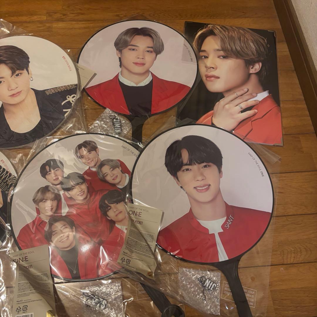 【公式未開封】BTS LYS ON:Eうちわプレミアムフォト 6点まとめ売り