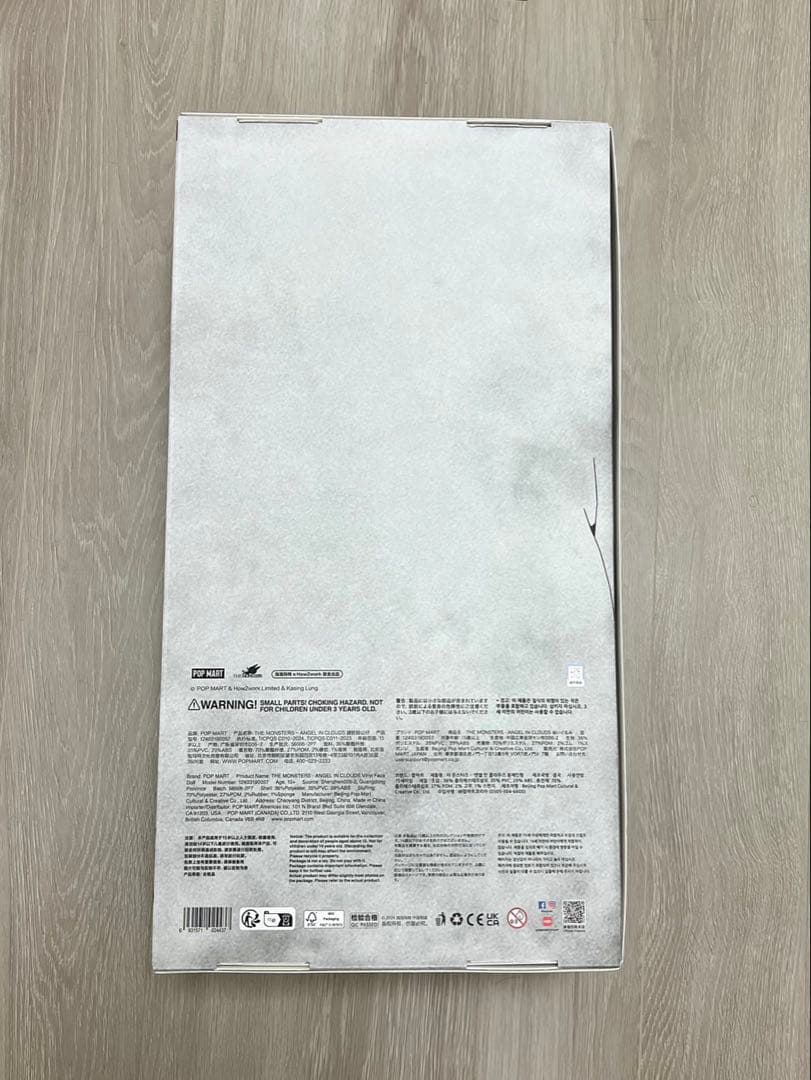 【新品】ZIMOMO ANGEL IN CLOUDS LABUBU ぬいぐるみ