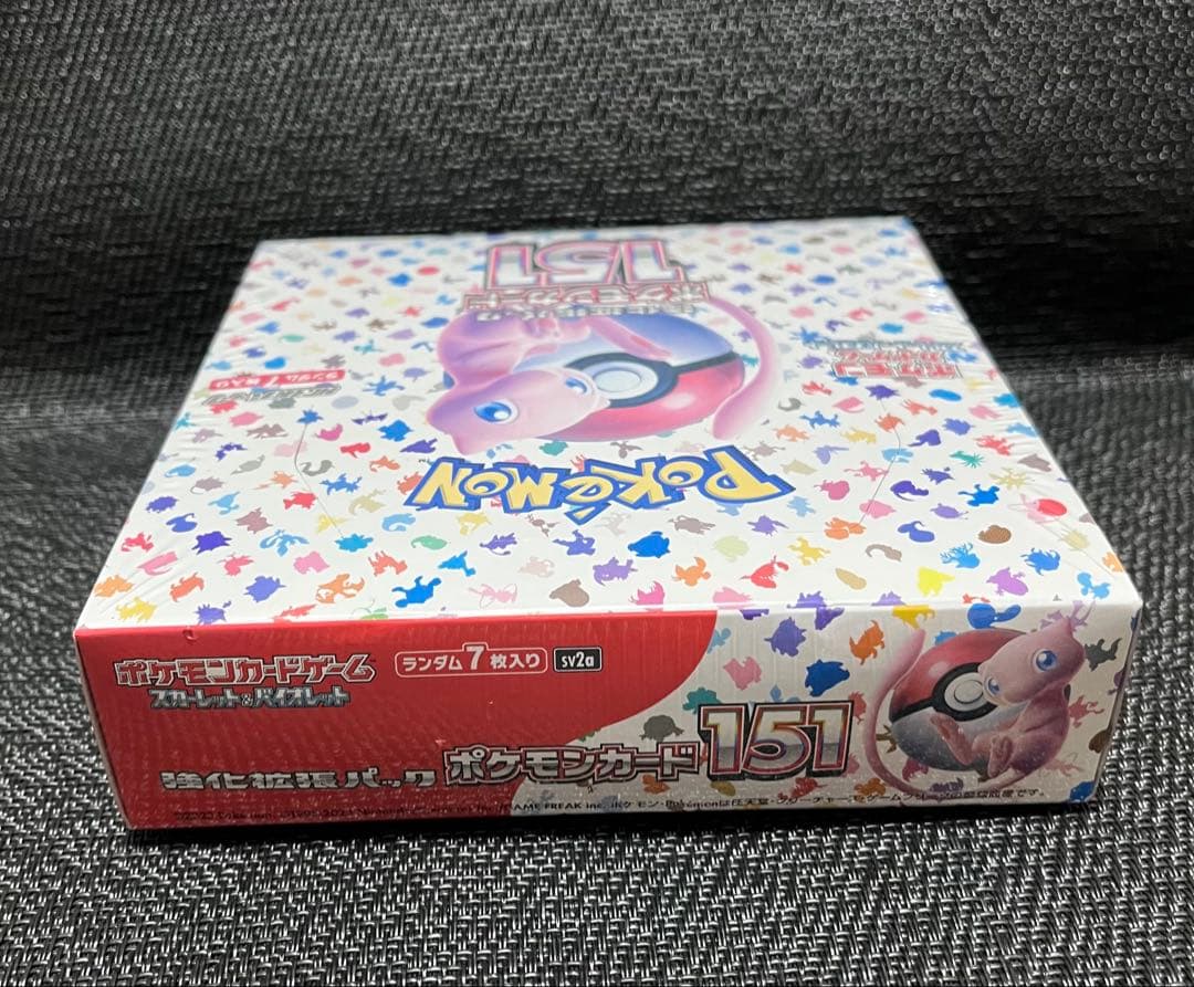ポケモンカード151 シュリンク未開封　1BOX