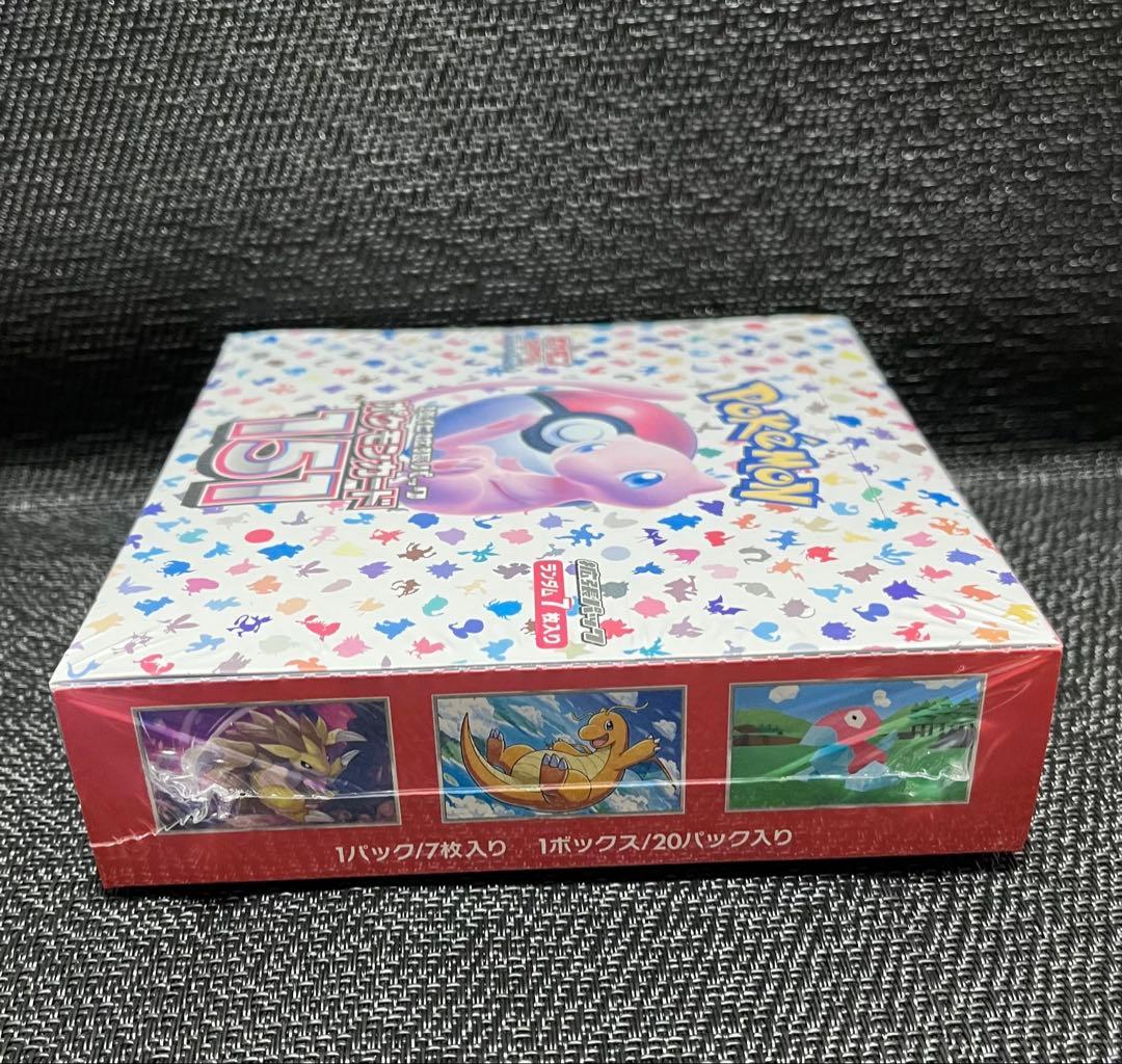 ポケモンカード151 シュリンク未開封　1BOX