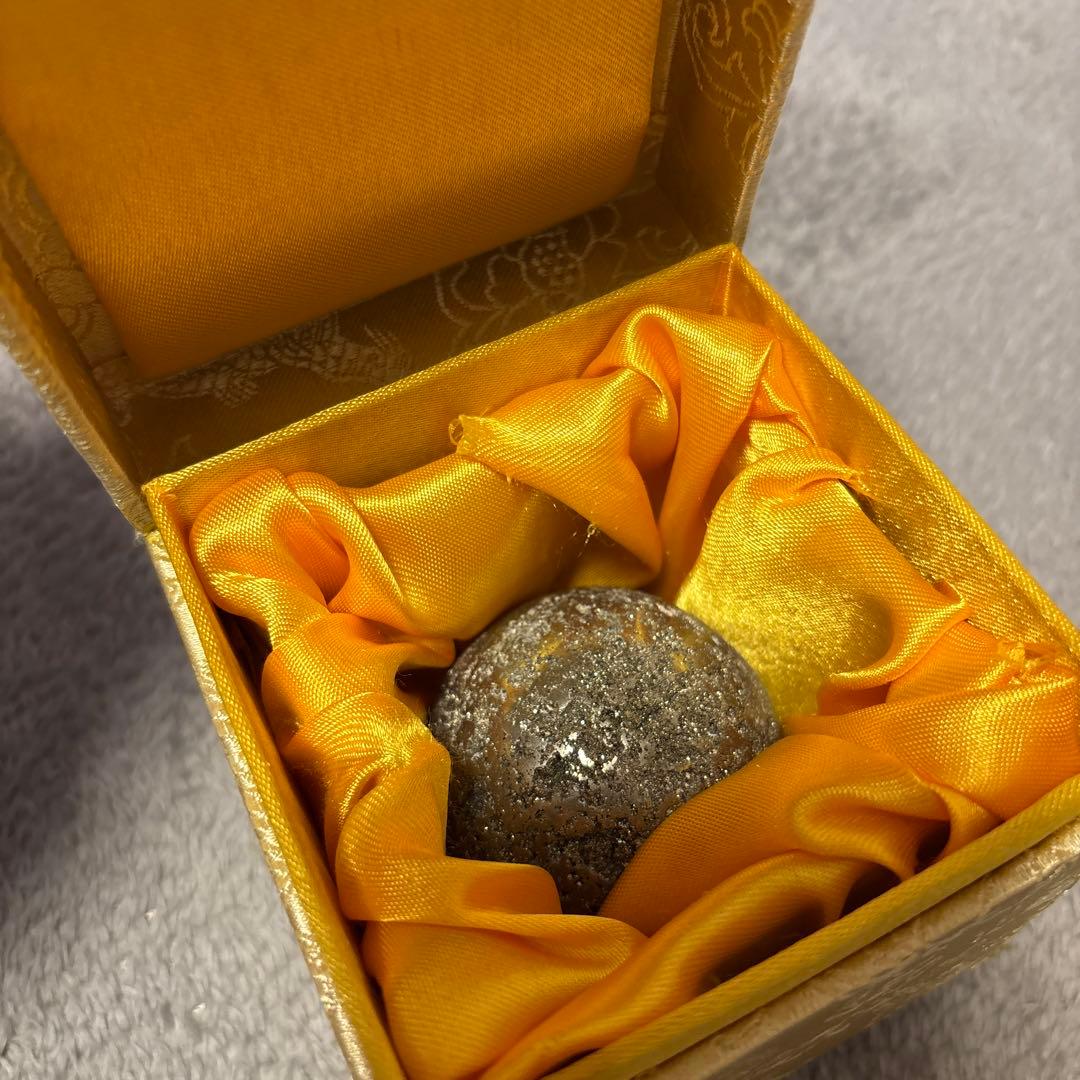 パイライト【黄鉄鉱】丸玉スフィアジオード結晶邪気祓い金運上昇天然石パワーストーン