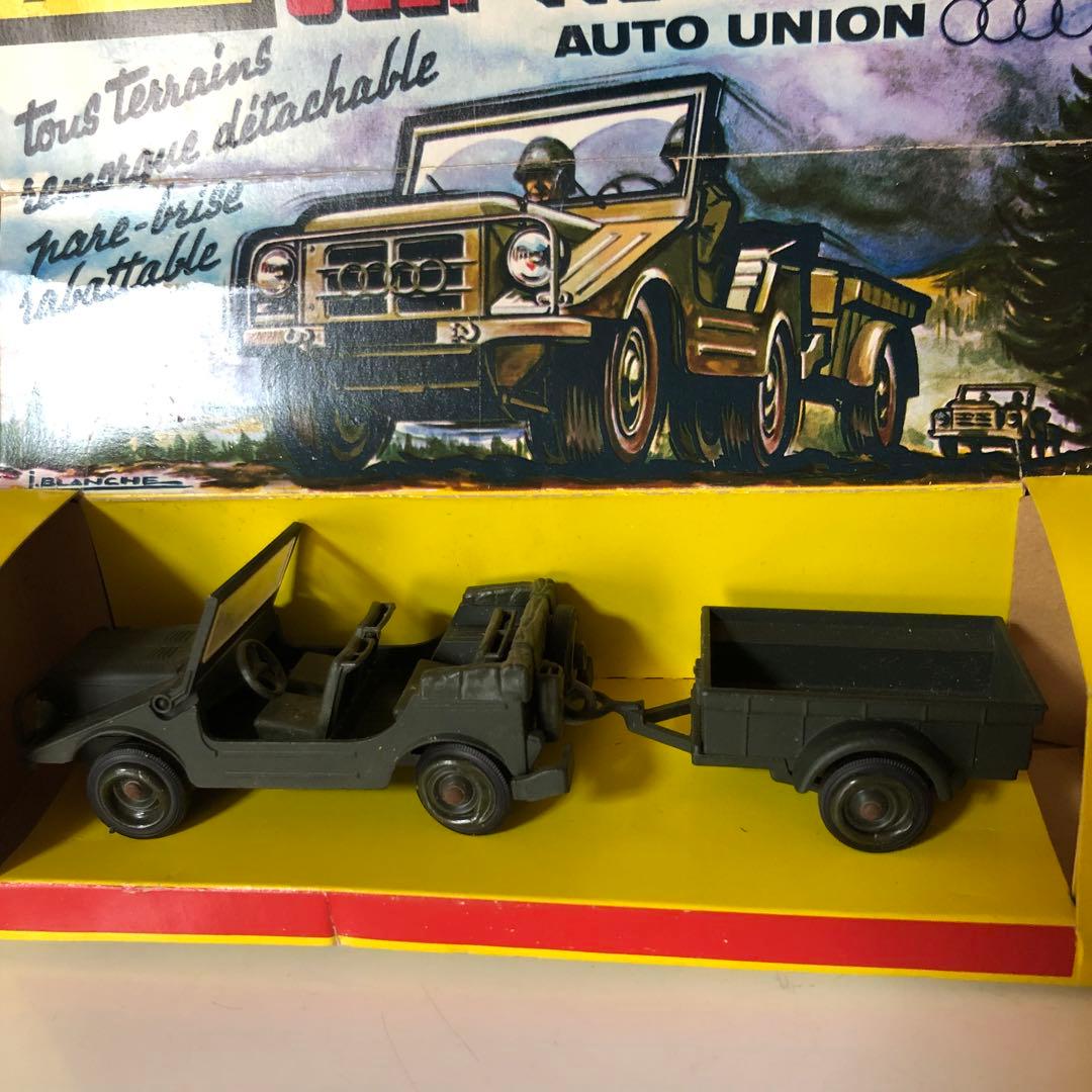 ミニカー Solido 1/45 JEEP MERCEDES AUTO UNION