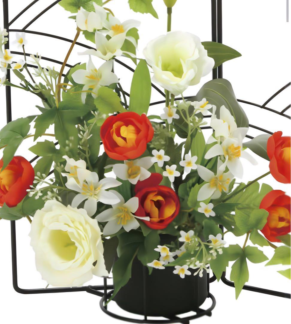 光触媒　人工観葉植物　ウォールグリーン　フェイクグリーン　花波