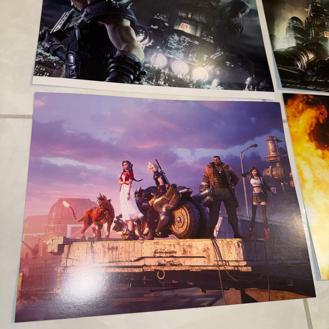 ファイナルファンタジーVII リメイク　厚紙　ポスター　高精細アート