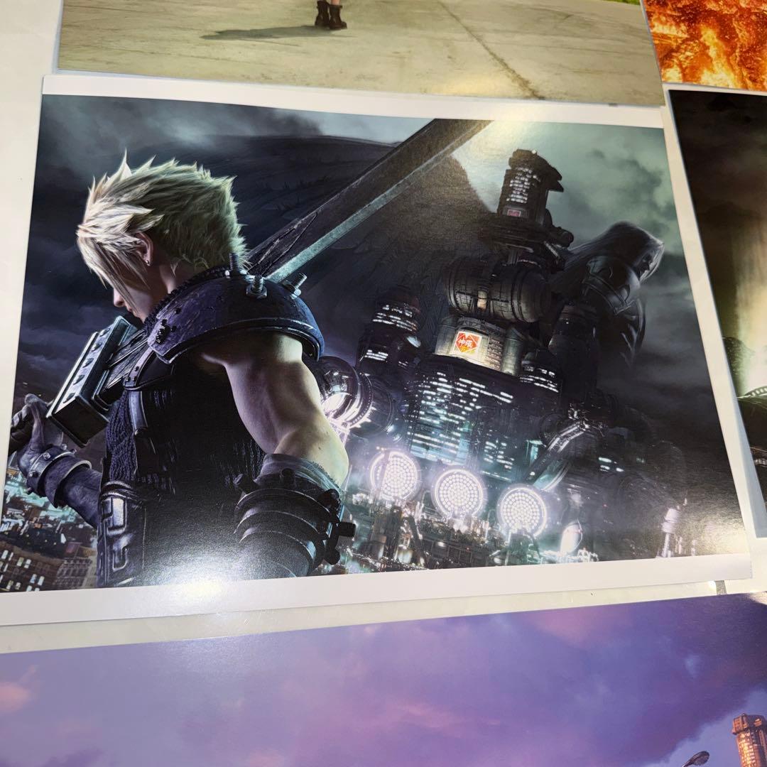 ファイナルファンタジーVII リメイク　厚紙　ポスター　高精細アート