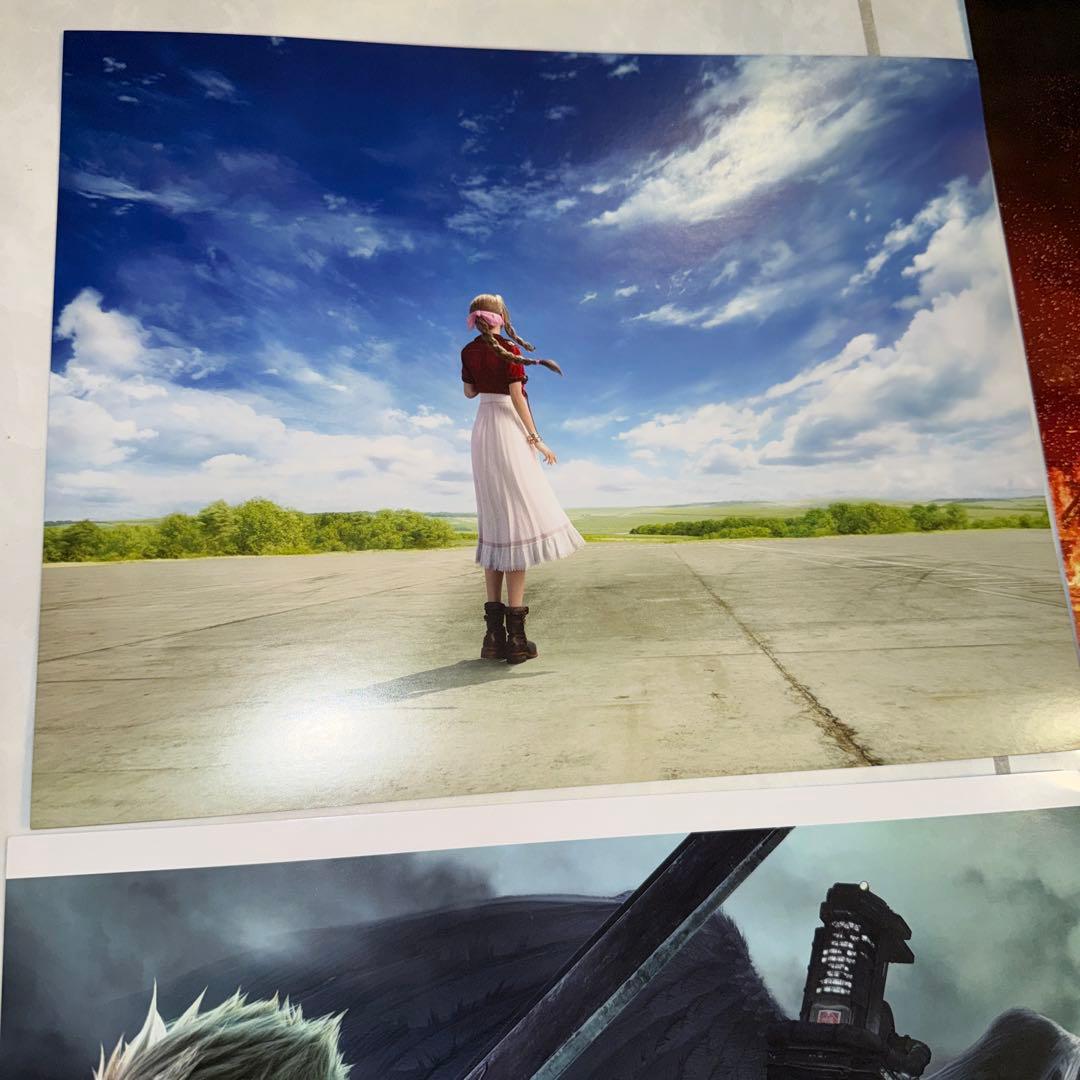 ファイナルファンタジーVII リメイク　厚紙　ポスター　高精細アート