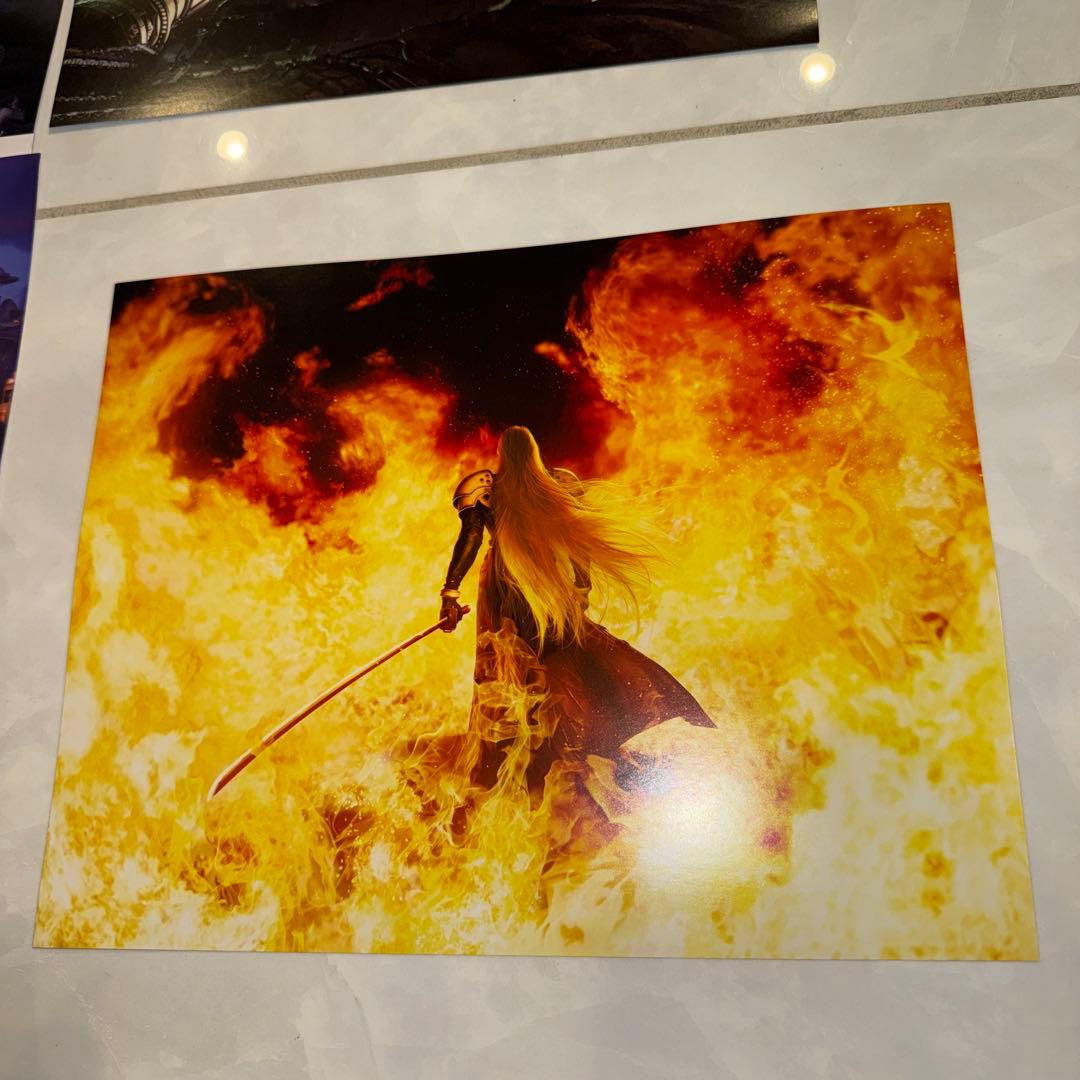 ファイナルファンタジーVII リメイク　厚紙　ポスター　高精細アート