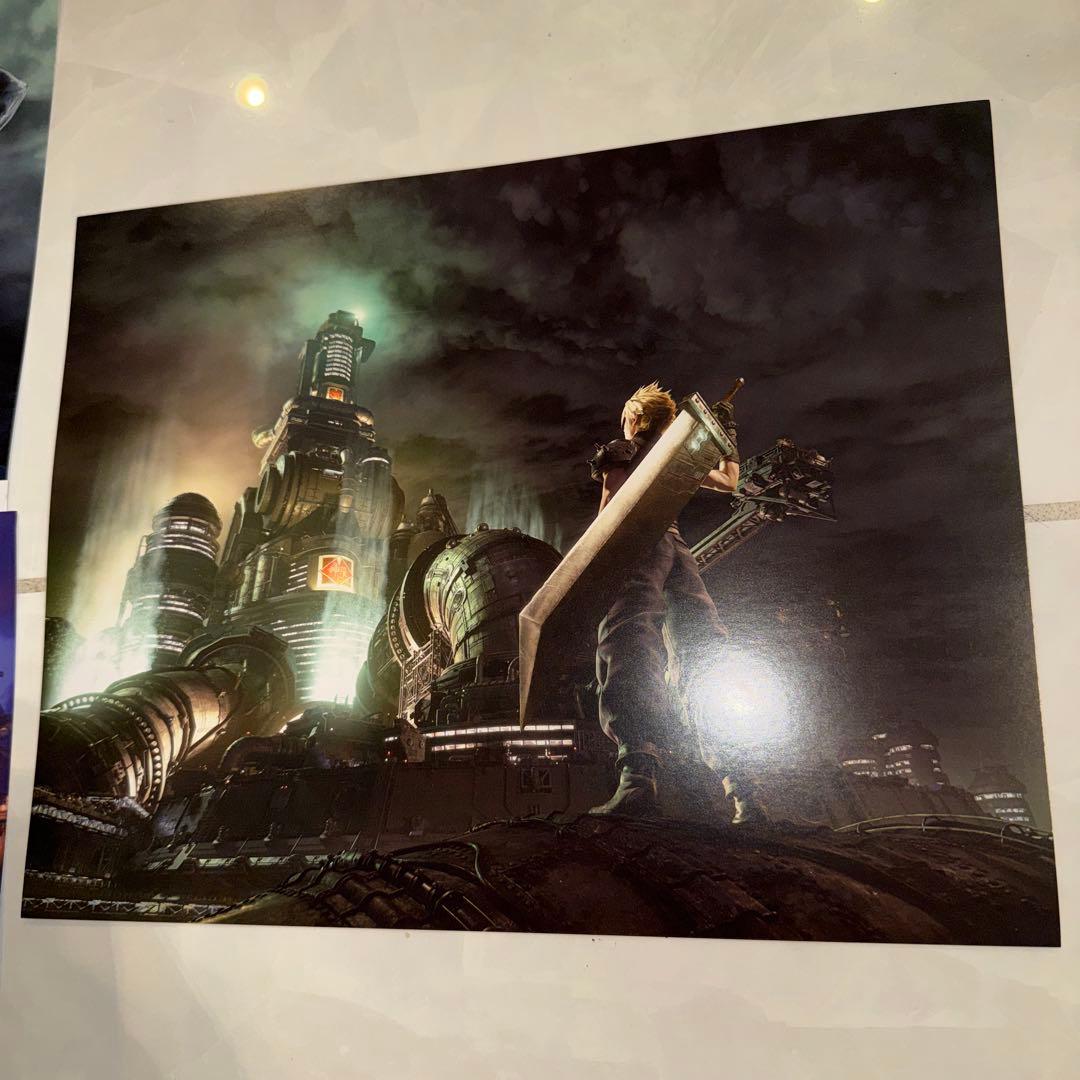 ファイナルファンタジーVII リメイク　厚紙　ポスター　高精細アート