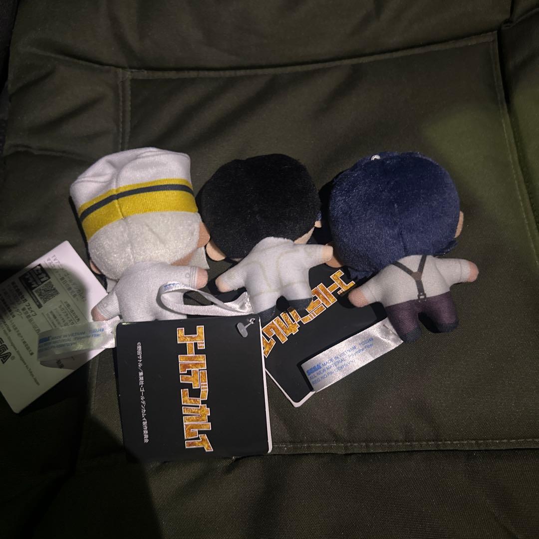 【タグ付き】ゴールデンカムイ マスコット 昔日の鹿児島 全3種セット