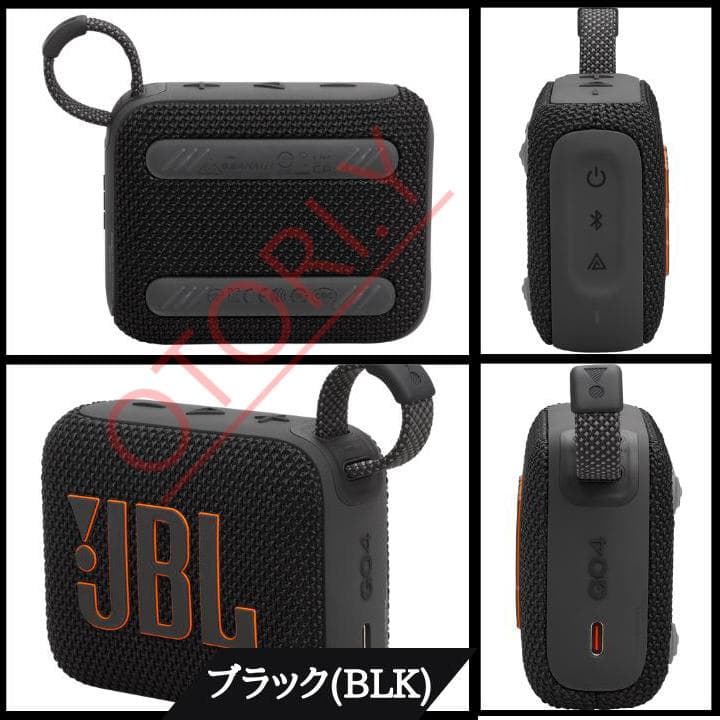 JBL GO4 Bluetooth スピーカー ブルー