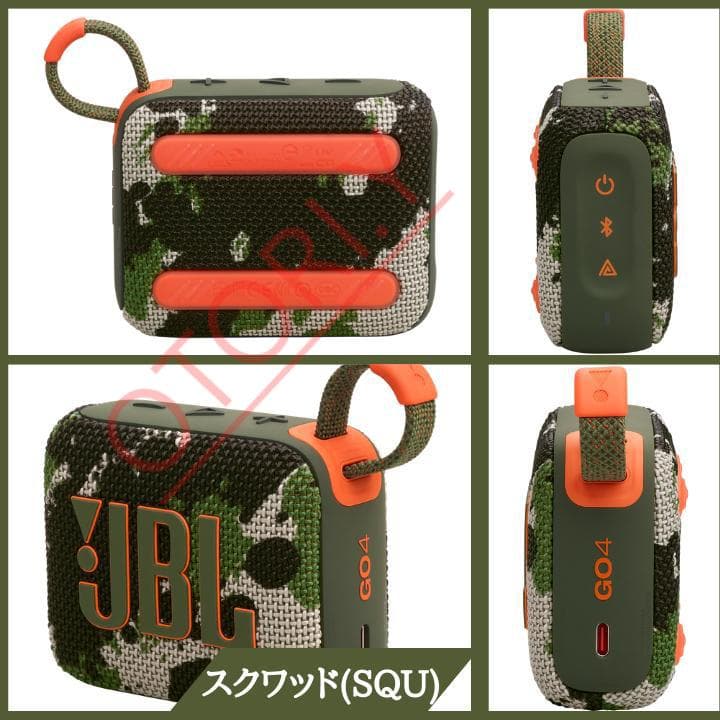 JBL GO4 Bluetooth スピーカー ブルー