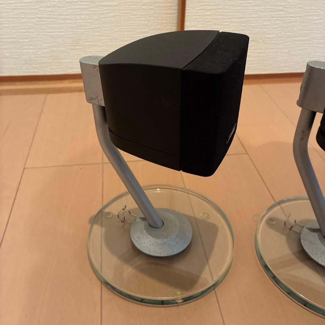 BOSEキューブ サテライトスピーカー ガラススタンド付き
