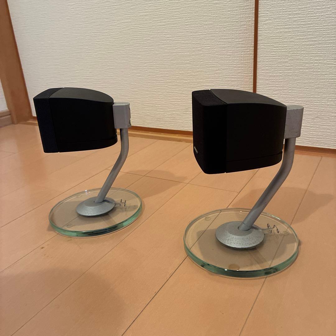 BOSEキューブ サテライトスピーカー ガラススタンド付き