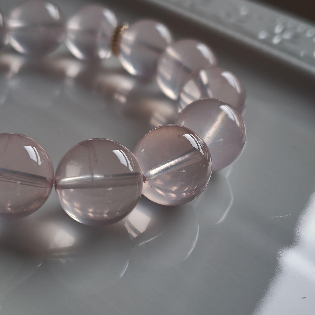 新作　スターピンククオーツ（ダイヤステリズムクオーツ）クンツァイト（ヒデナイト）