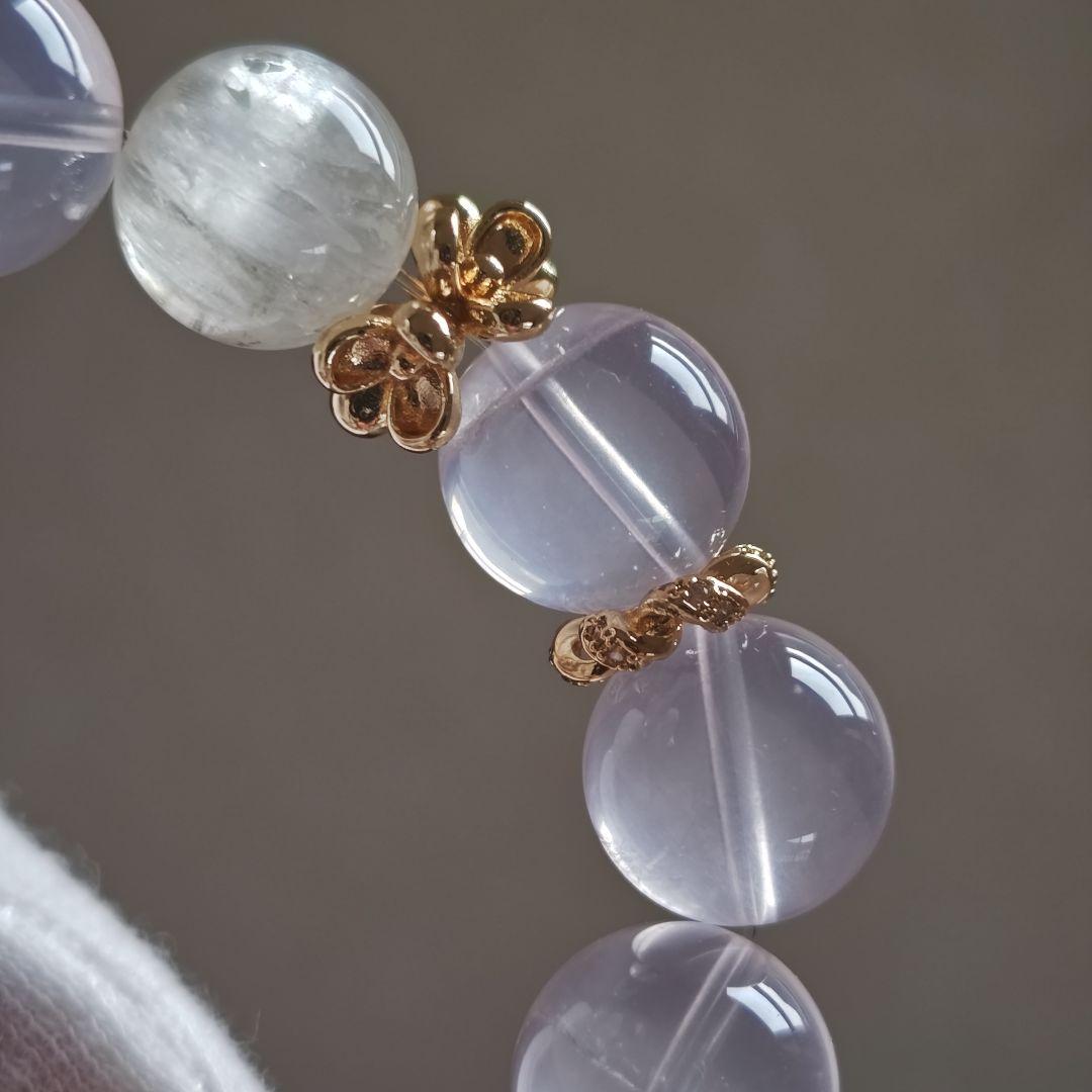 新作　スターピンククオーツ（ダイヤステリズムクオーツ）クンツァイト（ヒデナイト）