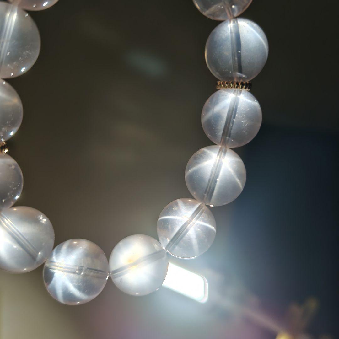 新作　スターピンククオーツ（ダイヤステリズムクオーツ）クンツァイト（ヒデナイト）