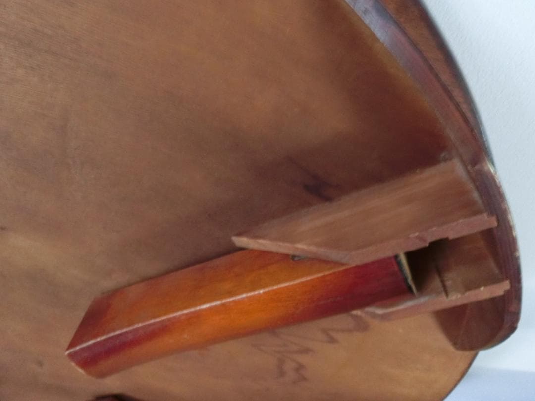 【昭和レトロ】木製ちゃぶ台　特大　折りたたみ