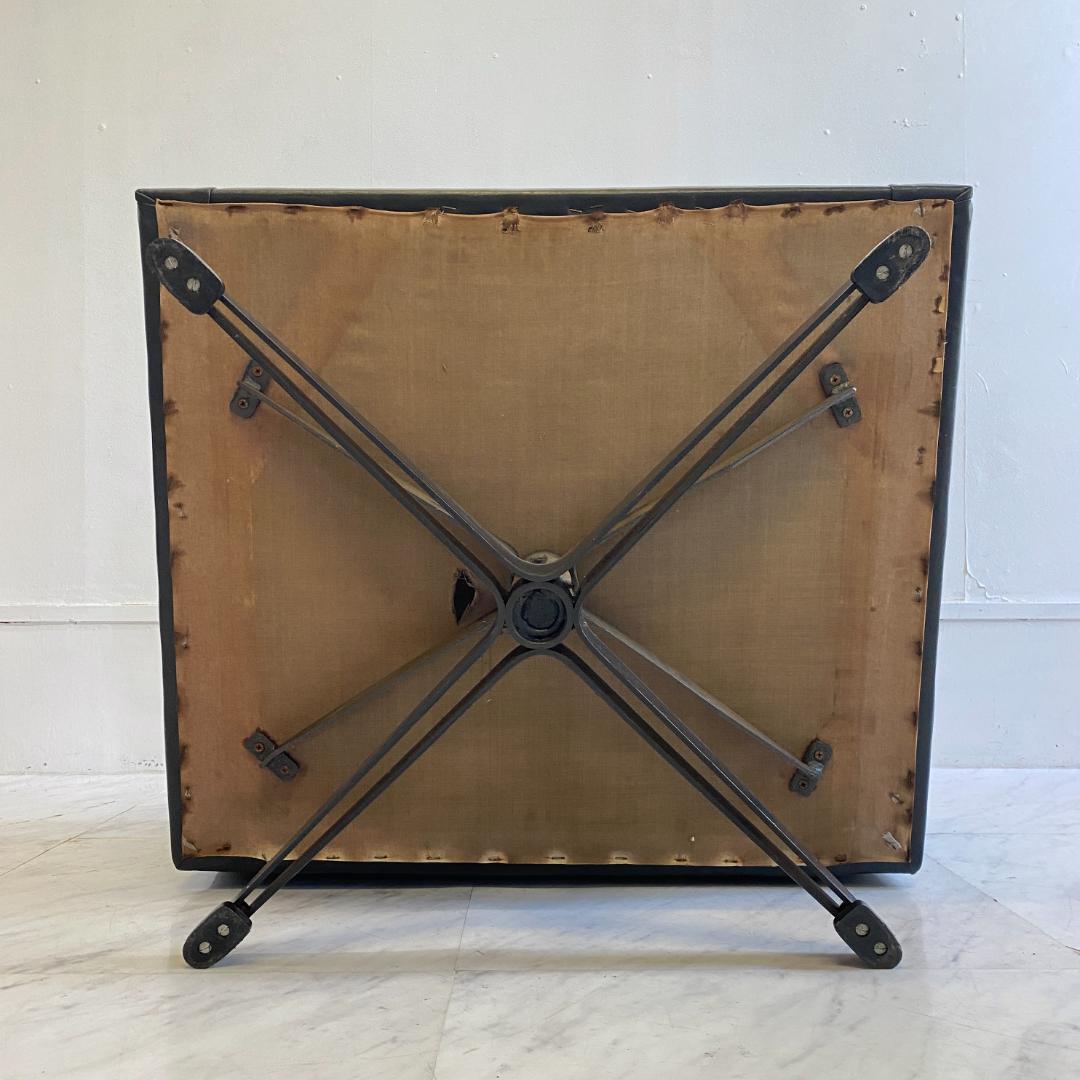 マルニ木工 ヴィンテージ 1人掛け シングルソファ 回転 ロビーチェア 希少 ①