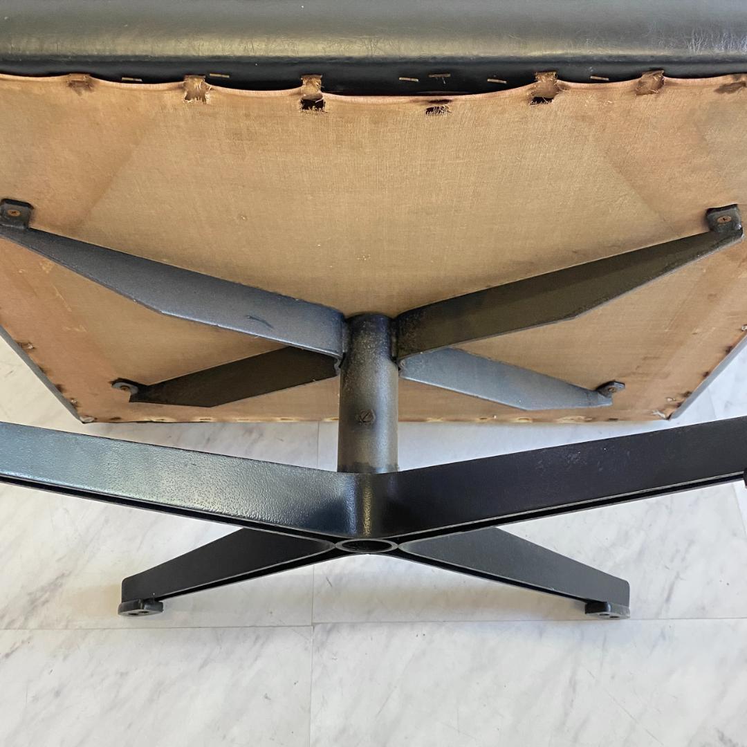 マルニ木工 ヴィンテージ 1人掛け シングルソファ 回転 ロビーチェア 希少 ①