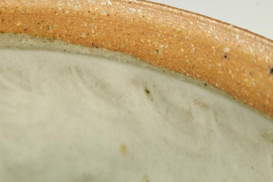 無形文化財 十三代 太郎右衛門 朝鮮唐津片口 共箱 未使用(K-ZE378)