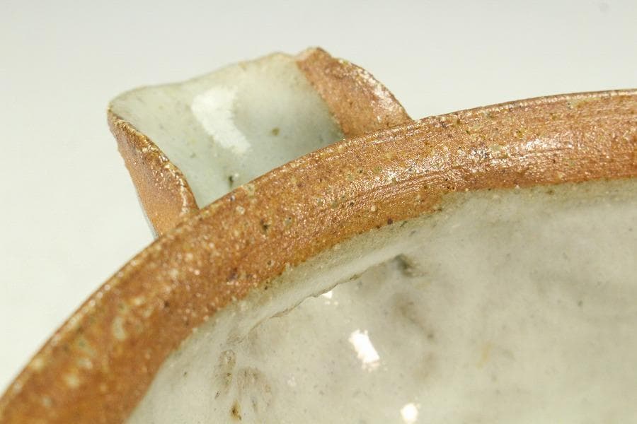 無形文化財 十三代 太郎右衛門 朝鮮唐津片口 共箱 未使用(K-ZE378)