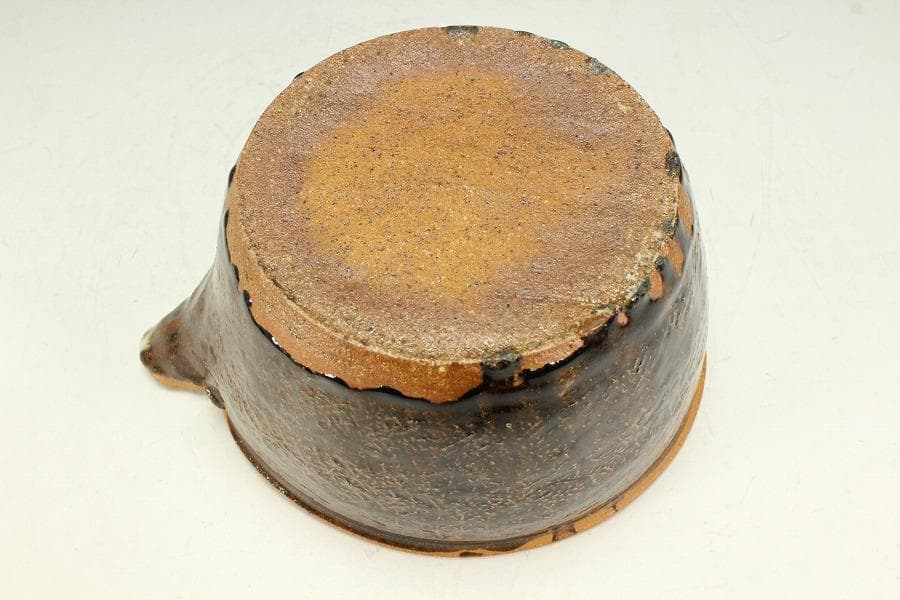 無形文化財 十三代 太郎右衛門 朝鮮唐津片口 共箱 未使用(K-ZE378)