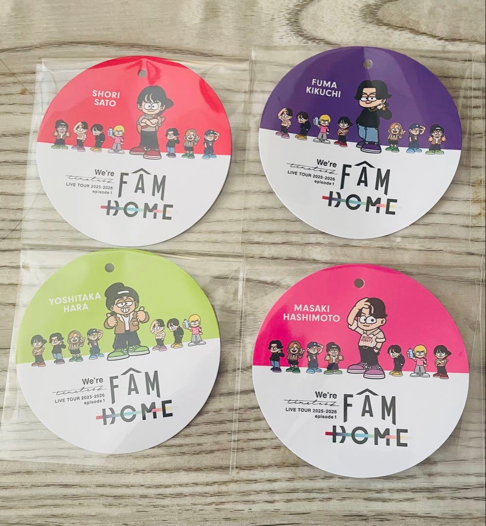 timelesz ぬい　タグ　全8種　コンプリート　タムぬい　タム